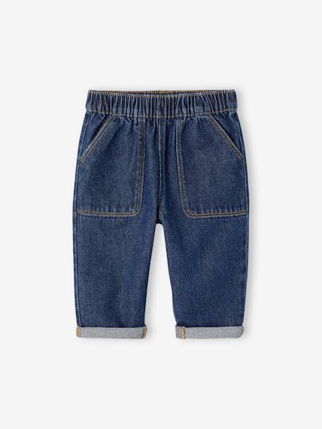Jean bébé taille élastiquée - vertbaudet enfant Jean bébé taille élastiquée - vertbaudet enfant