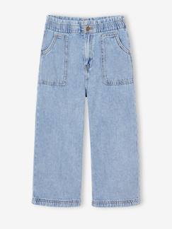 Jean large charpentier fille - vertbaudet enfant Jean large charpentier fille - vertbaudet enfant