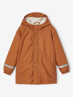 Cire doublé sherpa garçon - vertbaudet enfant Garçon-Manteau, veste-Cire doublé sherpa garçon