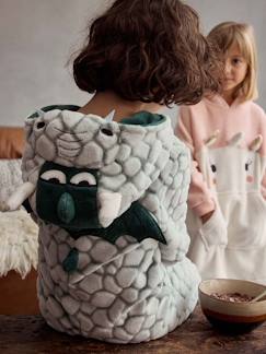 Combi-pyjama à capuche dragon garçon - vertbaudet enfant Garçon-Pyjama, surpyjama-Combi-pyjama à capuche dragon garçon