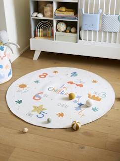 Tapis rond chiffres ARTISTE - vertbaudet enfant Linge de maison et décoration-Décoration-Tapis-Tapis rond chiffres ARTISTE
