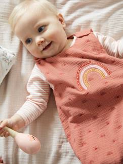 Gigoteuse spéciale été en gaze de coton bio* ARC-EN-CIEL - vertbaudet enfant Linge de maison et décoration-Gigoteuse spéciale été en gaze de coton bio* ARC-EN-CIEL