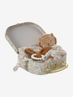 Doudou personnalisable en gaze de coton + hochet et valisette BABYLON - vertbaudet enfant Doudou personnalisable en gaze de coton + hochet et valisette BABYLON - vertbaudet enfant