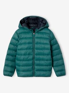 Doudoune légère à capuche garçon - vertbaudet enfant Garçon-Manteau, veste-Doudoune légère à capuche garçon