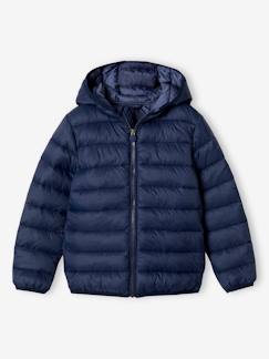 Doudoune légère à capuche garçon - vertbaudet enfant Garçon-Manteau, veste-Doudoune légère à capuche garçon