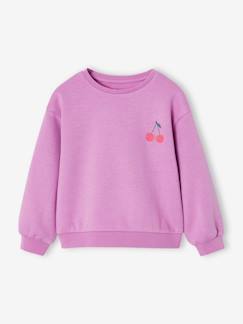 Basic meisjessweater met motief - vertbaudet enfant -Basic meisjessweater met motief