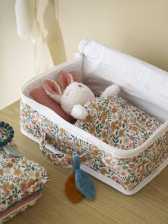 Valisette personnalisable avec peluche RETRO FLOWER - vertbaudet enfant Valisette personnalisable avec peluche RETRO FLOWER - vertbaudet enfant