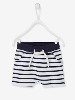 Fleece bermuda voor babyjongens - vertbaudet enfant Baby-Short-Fleece bermuda voor babyjongens
