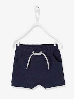 Fleece bermuda voor babyjongens - vertbaudet enfant Baby-Short-Fleece bermuda voor babyjongens