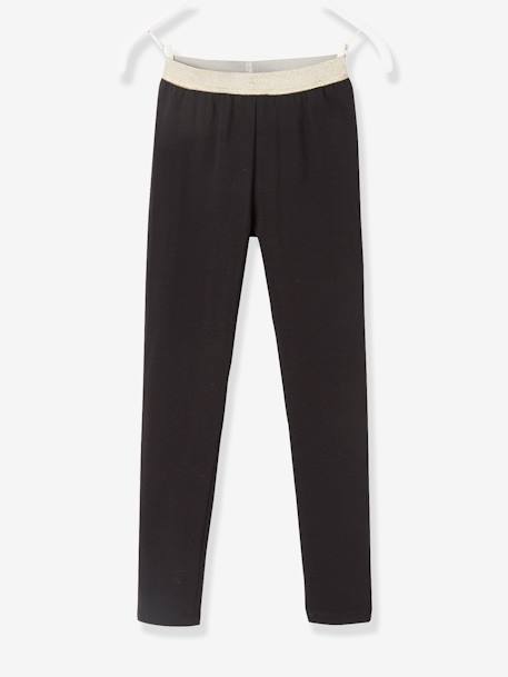 Legging Basics fille ceinture irisée - vertbaudet enfant Fille-Pantalon-Legging Basics fille ceinture irisée