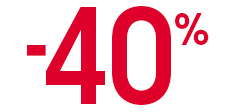 Voir tous les articles à -40% 