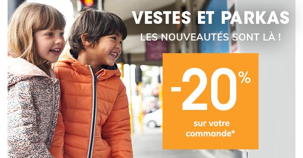 -20% sur votre commande*