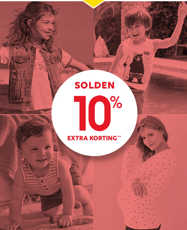 Solden 10% extra korting**