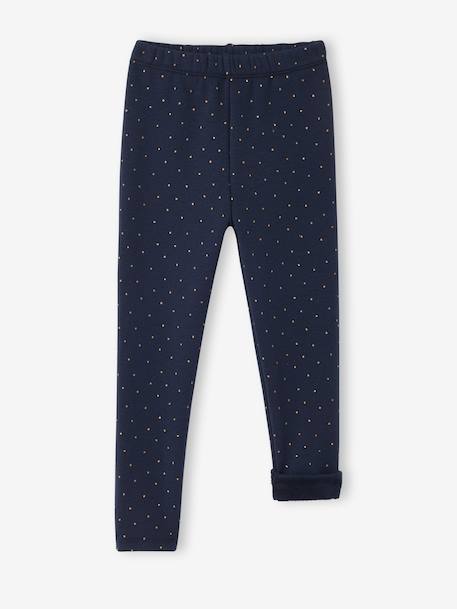 Fille-Legging fille doublé maille polaire