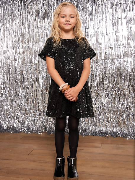 Robe fille à sequins noël capsule mère-fille   - vertbaudet enfant