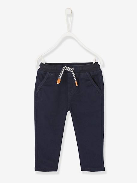 Bébé-Pantalon en sergé doublé bébé garçon