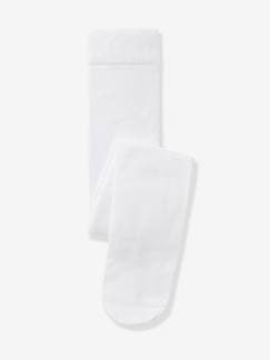 Bébé-Chaussettes, Collants-Collant uni bébé fille BASICS