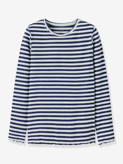 -T-shirt met pailletten en lange mouwen NKFVEMMA meisje NAME IT Slim-Fit