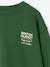 Sweat couleur motif poitrine Basics garçon pistache+rouge+vert - vertbaudet enfant 
