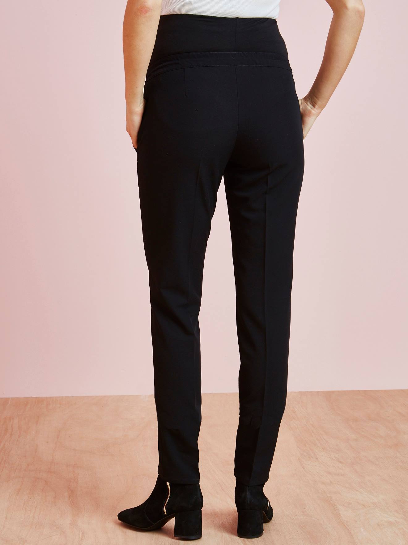 Pantalon cigarette de grossesse - noir, Vêtements de grossesse