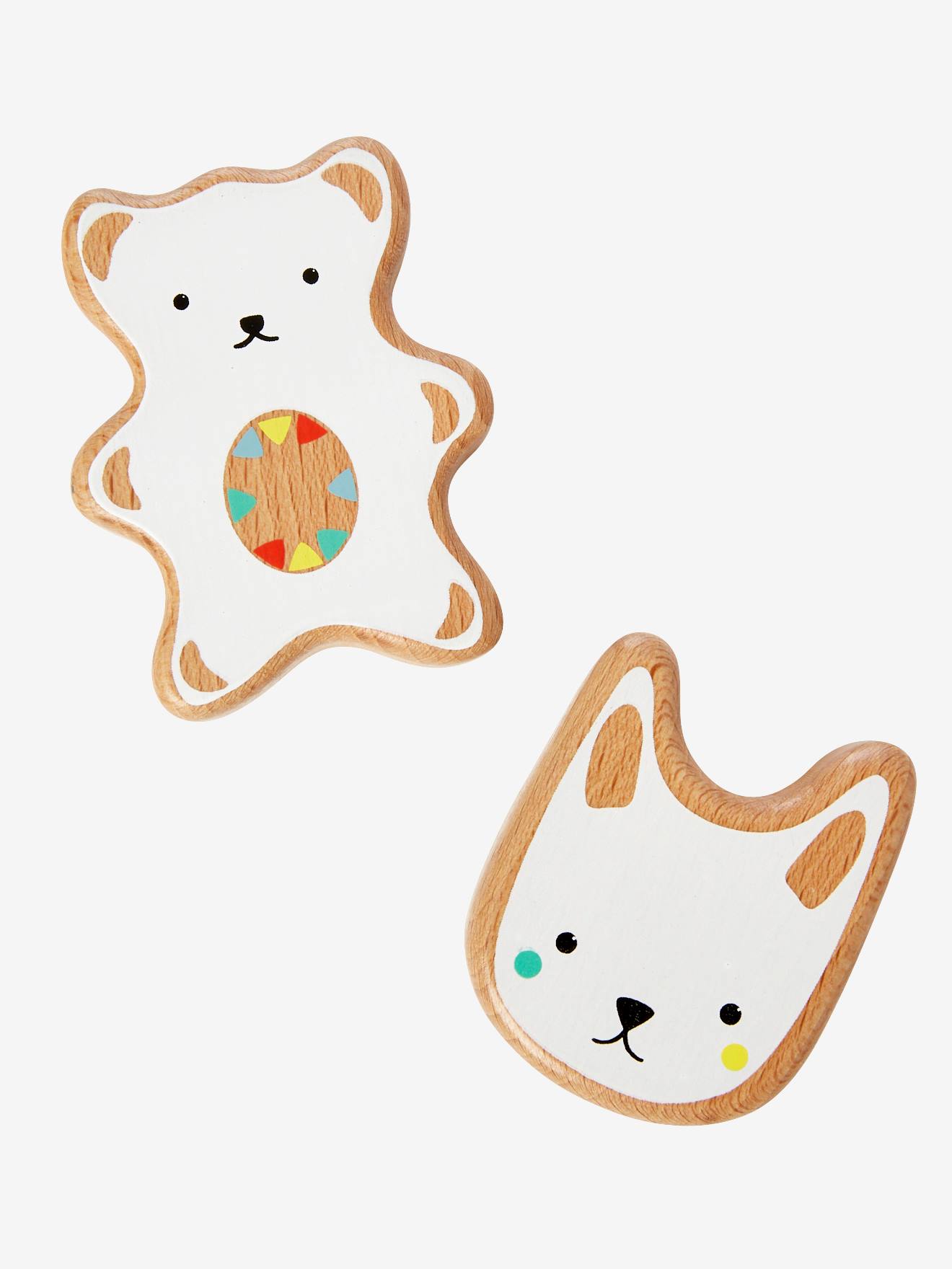 VERTBAUDET Hochet /à billes chat Multicolore TU