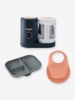Puériculture-Repas-Robot de cuisine et accessoires-Pack Babycook Néo + Assiette compartimentée et Bavoir offerts