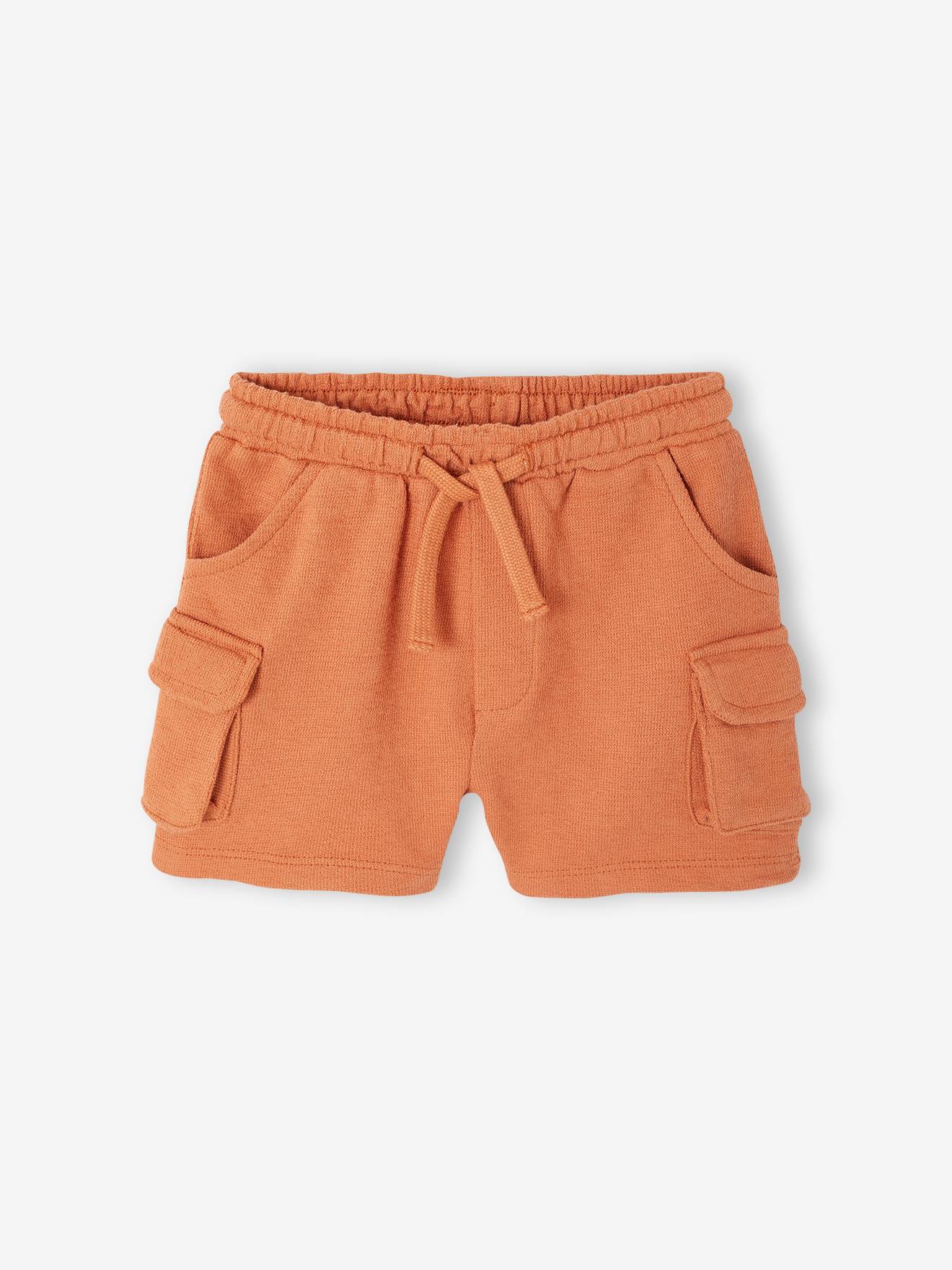 Vertbaudet Kort Stijlvol Babypakje In Getextureerde Fleece Hazelnoot