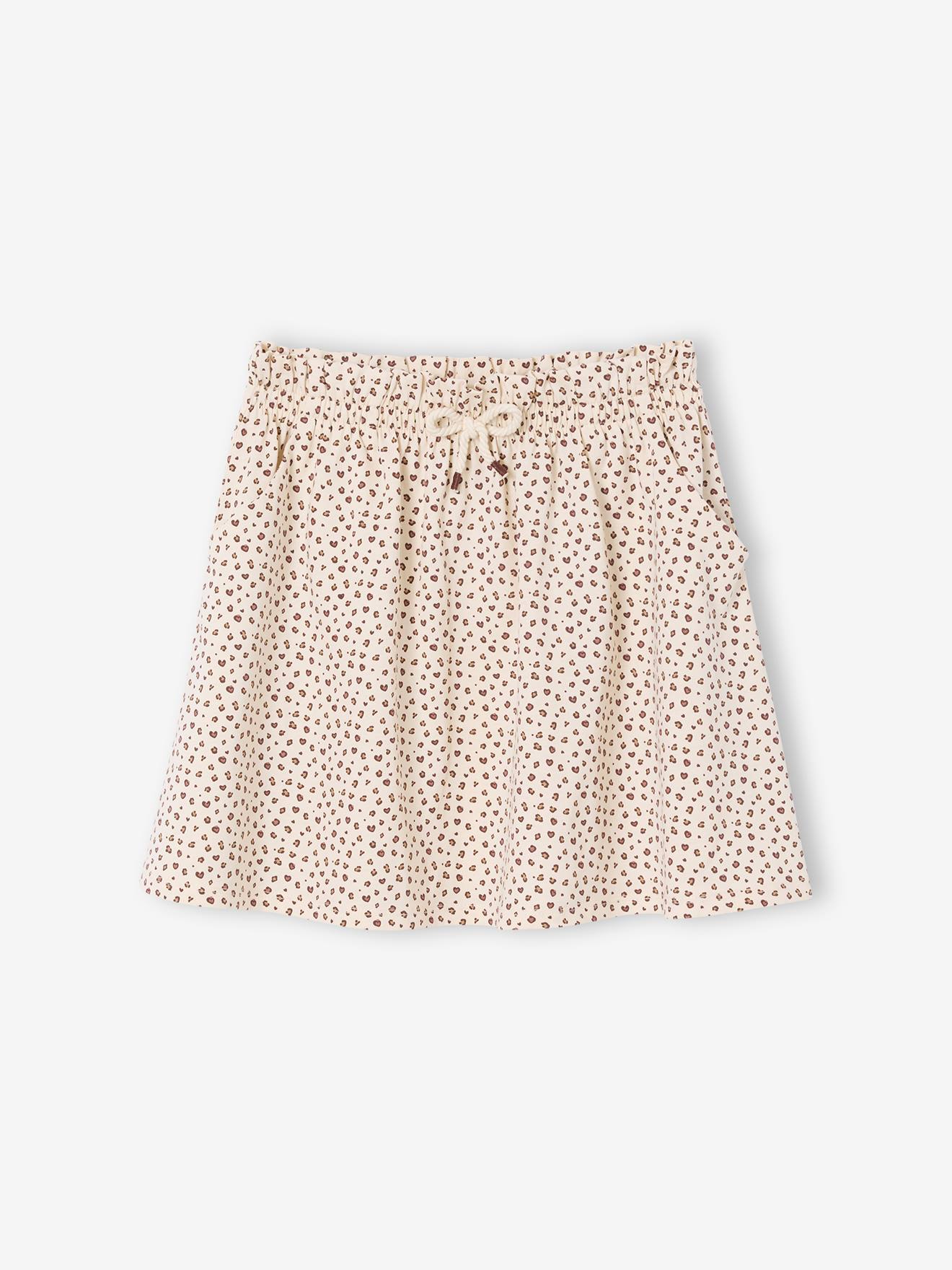 Vertbaudet Meisjesrok Met Print Beige