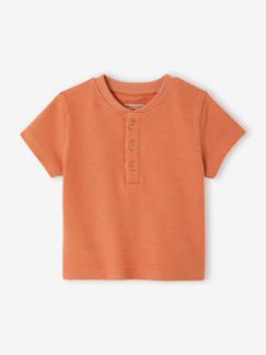 Baby-T-shirt, coltrui-T-shirt baby jongen biologisch katoen