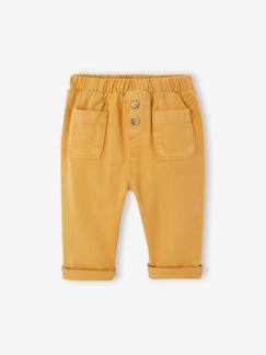 -Pantalon bébé taille élastiquée