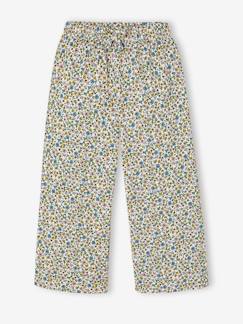 -Wijde legging met golvend effect voor meisjes
