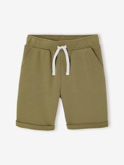 -Jongensbermuda van molton