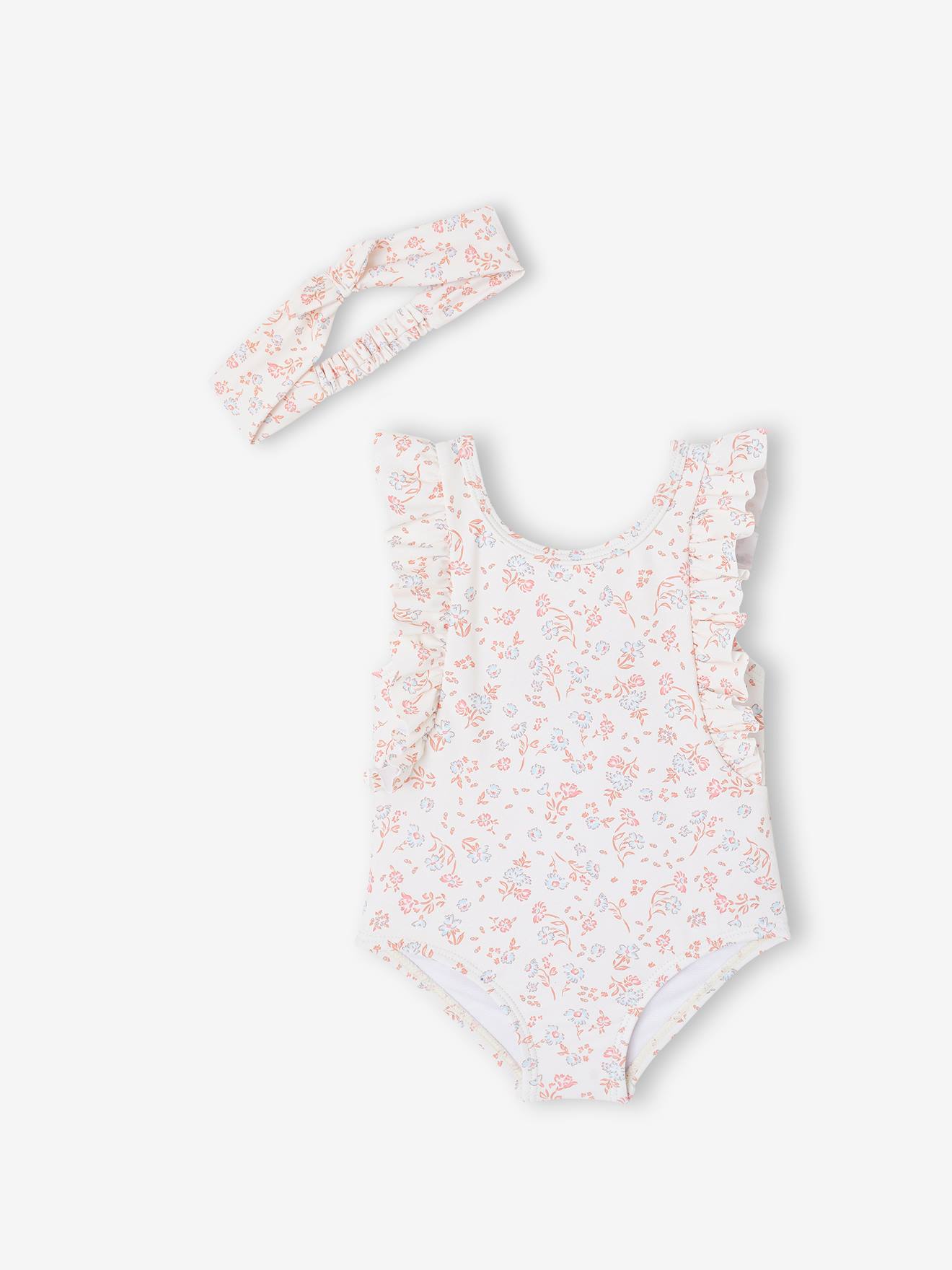 Vertbaudet Babyset Badpak En Heupband Ecru