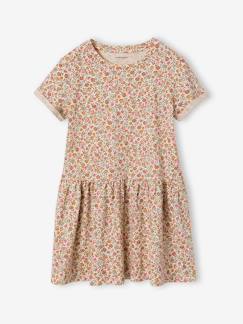 Meisje-Meisjesjurk met print