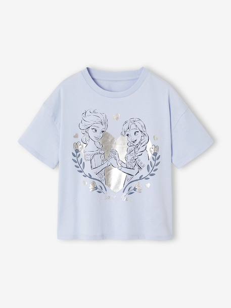 Fille-T-shirt, sous-pull-T-shirt fille manches Reine des neiges