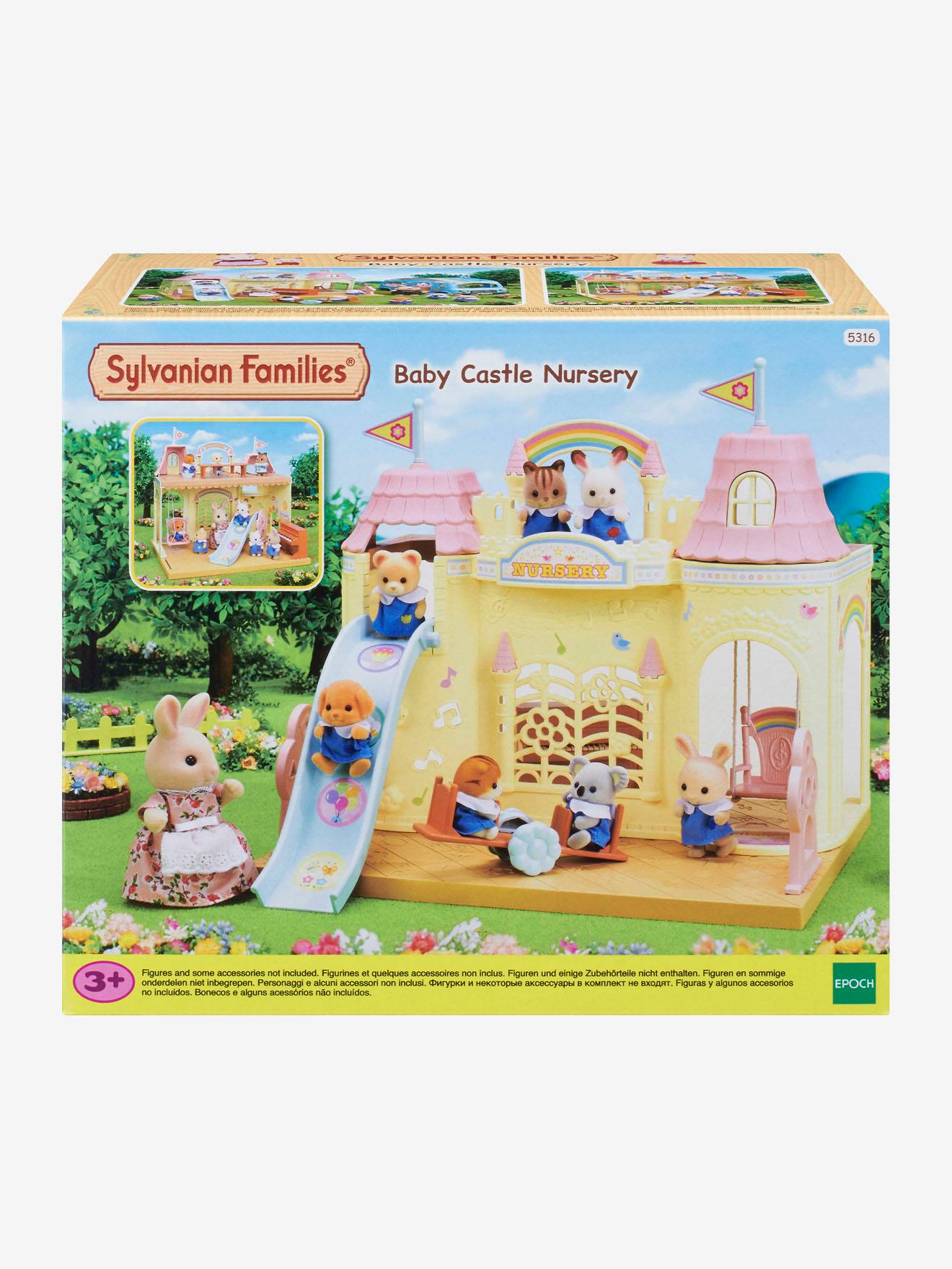 5316 La Creche Des Bebes Sylvanian Families Beige Jouet