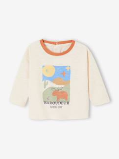 Baby-T-shirt, coltrui-T-shirt baby jongen lange mouwen