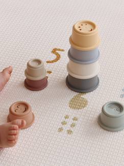 -Stapelbekers van zacht plastic