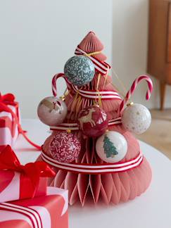 -Coffret 6 boules de Noël 3D