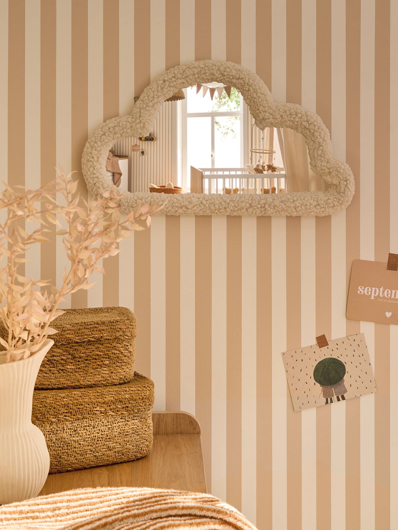 Vertbaudet Wolkenspiegel In Sherpa Beige