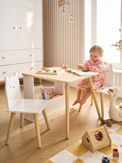 Slaapkamer en Opbergoplossingen-Slaapkamer-Set tafel en 2 stoelen kind beer