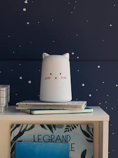 Linge de maison et décoration-Décoration-Luminaire-Veilleuse Chat