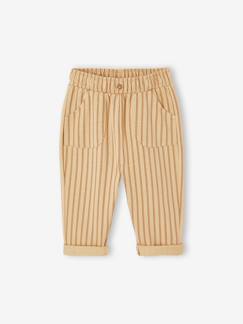 Pantalon bébé molleton imprimé  - vertbaudet enfant