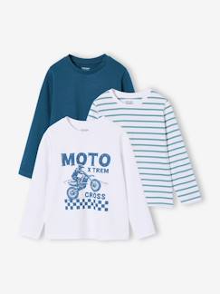 Garçon-T-shirt, polo, sous-pull-Lot de 3 t-shirts garçon