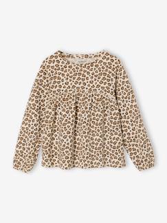 Meisje-Shirtblouse met print voor meisjes