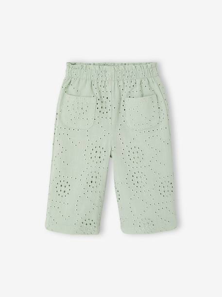 Pantalon bébé fille broderie anglaise  - vertbaudet enfant