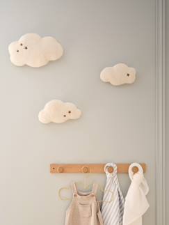 -Lot 3 décorations murales nuages