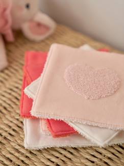 Puériculture-Toilette de bébé-Lot 6 lingettes éponge
