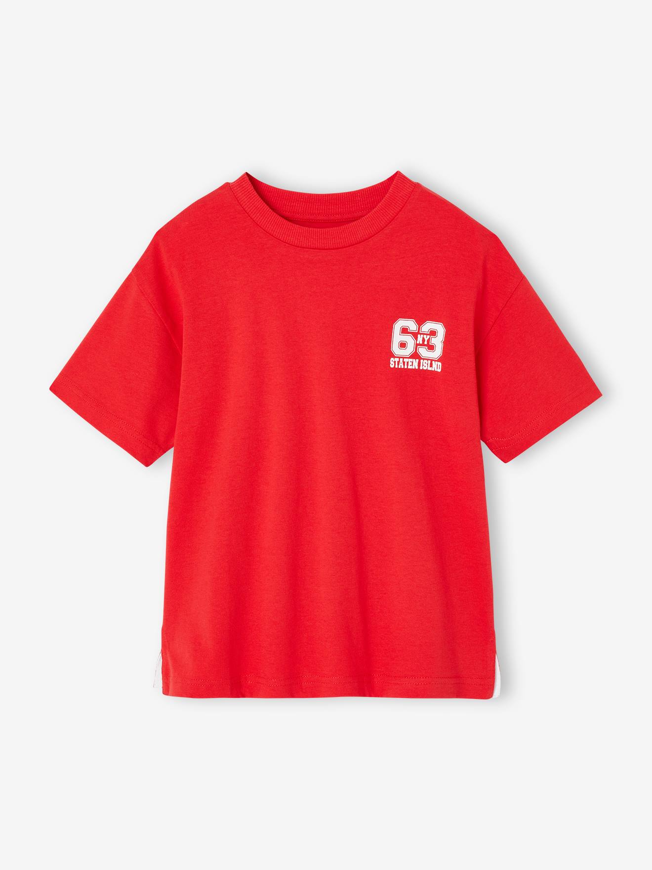 Vertbaudet T-shirt Jongens Sport Rood