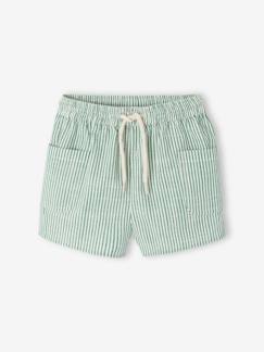 -Gestreept short voor babyjongens